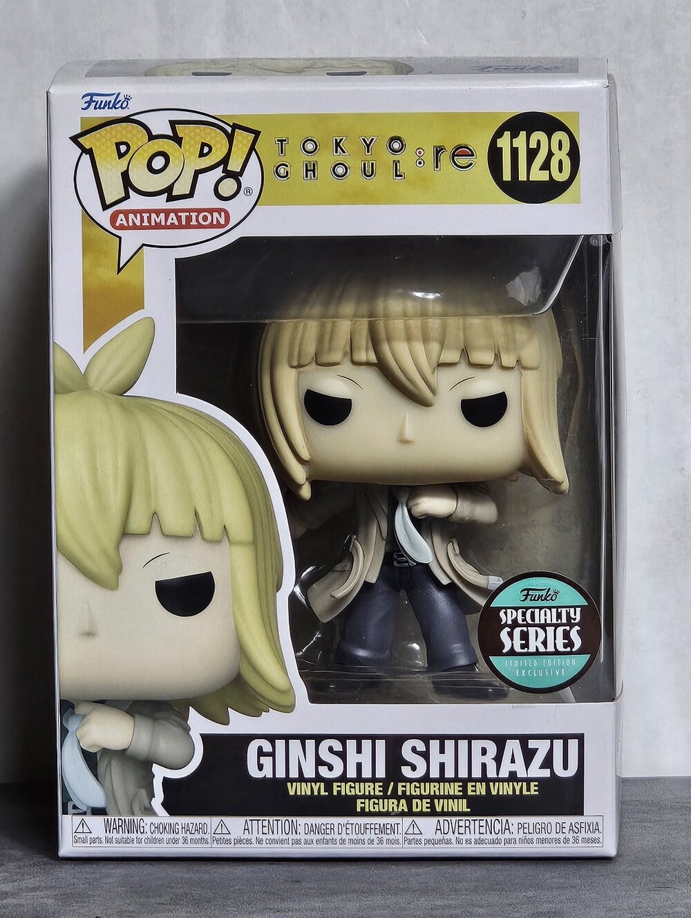 ROKYO GHOULER GINSHI SHIRAZU FUNKO POP #1128